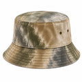 Chapeau bob taille unique en tissu effet suédine beige kaki style délavé